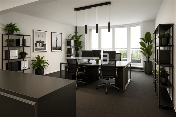 Einladenes Büro