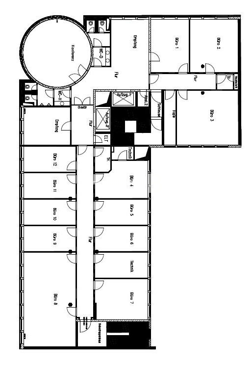 Grundriss Regelgeschoss